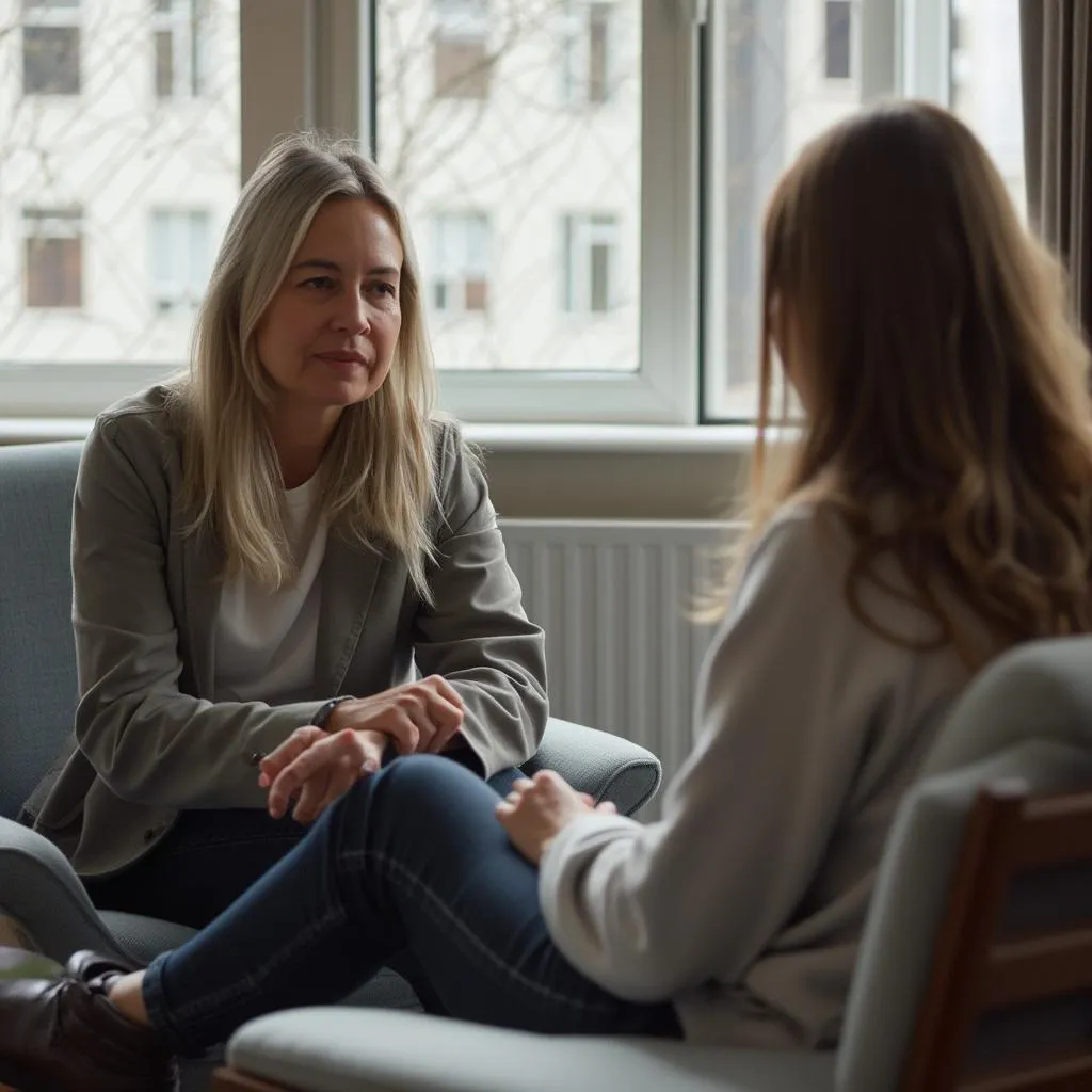 One-on-one coaching session