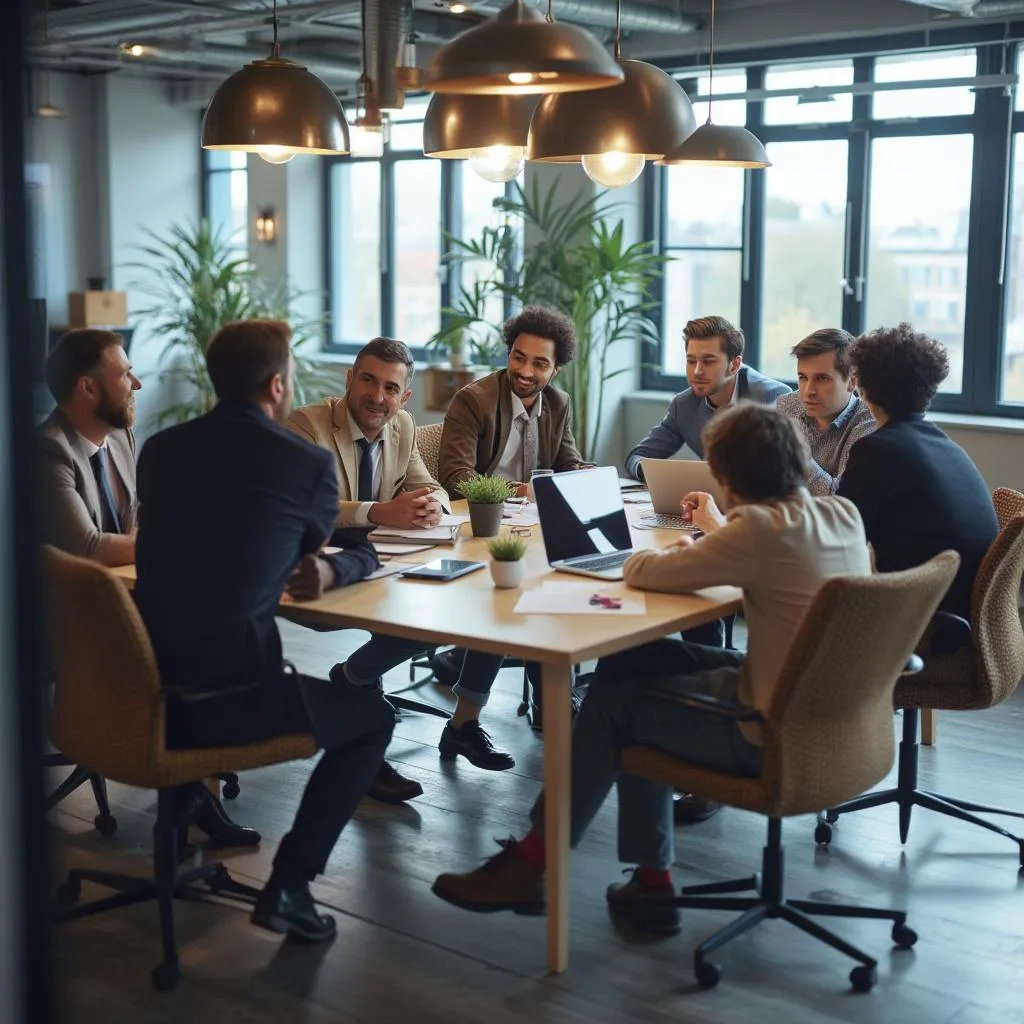 Our coaching team collaboration session