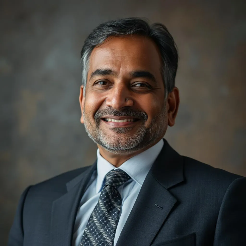 Portrait of Rajiv Mehta